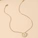 Anthropologie Jewelry | 3/$30 New! Simple Daisy Charm Necklace Dainty Boho Cute Floral | Color: Gold/Red/Silver | Size: Os