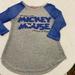 Disney Tops | Disney Parks 3/4 Sleeve Shirt | Color: Blue/Gray | Size: S