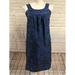 Michael Kors Dresses | Michael Kors Size 0 Black Blue Short Silk Dress Sleeveless Pockets Lined | Color: Black/Blue | Size: 0