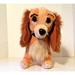 Disney Toys | Disney Lady Dog Plush Toy Lady And The Tramp Movie Pet Stuffed Animal 16 Large | Color: Tan | Size: Osbb