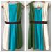 Anthropologie Dresses | Anthropologie Tabitha Glanz Color Block Dress | Color: Blue/Green | Size: 4