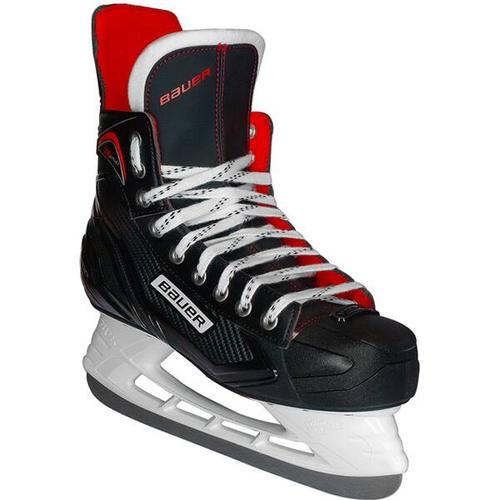 BAUER Herren Eishockeyschuhe Schlittschuh Vapor X250 – Sr., Größe 45 ½ in schwarz-rot