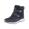 Outdoorwinterstiefel JACK WOLFSKIN "POLAR FOXX TEXAPORE K", Gr. 38, blau (navy, rosa), Synthetik, Textil, sportlich, Schuhe, Winterstiefel, Snowboots, Winterschuhe, wasserdicht & gefüttert