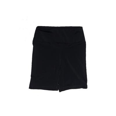 Balera Dancewear Athletic Shorts: Black Solid Sporting & Activewear - Kids Girl's Size 10
