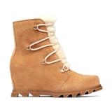 Sorel Joan Of Arctic Wedge III Lace Cozy Bootie - Womens Tawny Buff Gum 2 9.5 1951151-253-9.5