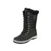 Stiefel MOLS "Drenu", Gr. 40, schwarz, Kunstfaser, Polyurethane, sportlich, Schuhe Winterstiefel Snowboots, mit wasserdichter Funktions-Membran