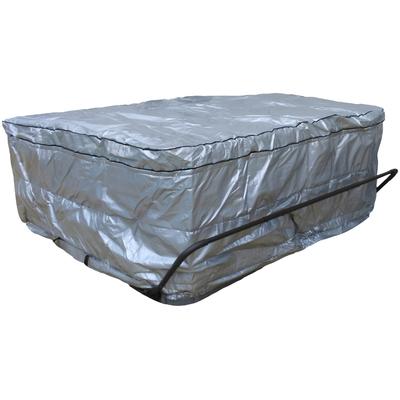 Schutzplane AMERICAN SPA "Cover Jacket", silber (silberfarben), B:200cm H:100cm L:200cm, Polyester, Planen, BxL: 200x200 cm Image