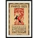 Global Gallery 'Paris-1925' by Robert Bonfils Framed Vintage Advertisement Canvas in Red | 42 H x 29.25 W in | Wayfair DPF-295894-36-119