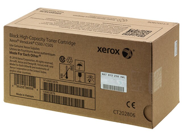 Laser/Kopierer XEROX 106R03876 XEROX VERSALINK C500 TONER BK Image