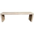 Wood4you - Banc de jardin Amsterdam - 120 cm - Brun