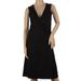 Athleta Dresses | Athleta Tear Away B4 U Play Wrap Dress Medium | Color: Black | Size: M