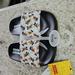 Disney Shoes | Disney Mickey Mouse Sandals Sz S 11/12 | Color: Black/White | Size: S 11/12
