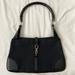 Gucci Bags | Gucci Vintage Bamboo Jackie Canvas Handbag | Color: Black | Size: Os