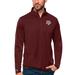 Men's Antigua Maroon Texas A&M Aggies Tribute Quarter-Zip Top