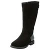 Weitschaftstiefel SHEEGO "Große Größen", Damen, Gr. 39, XXL-Schaft, schwarz, Obermaterial: 100% Leder;Einsatz: 100% Textilmaterial, klassisch, Schuhe Reißverschlussstiefel Weitschaftstiefel Reiterstiefel, mit elastischer Zierschnalle