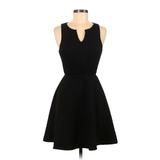 Everly Casual Dress - A-Line: Black Solid Dresses - New - Women's Size 9