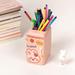 Inbox Zero Kedwin Pen Holder Plastic in Pink | 5.5 H x 3 W x 3.9 D in | Wayfair 0E93E8EEEFAC410F933DF7C913EA5F99