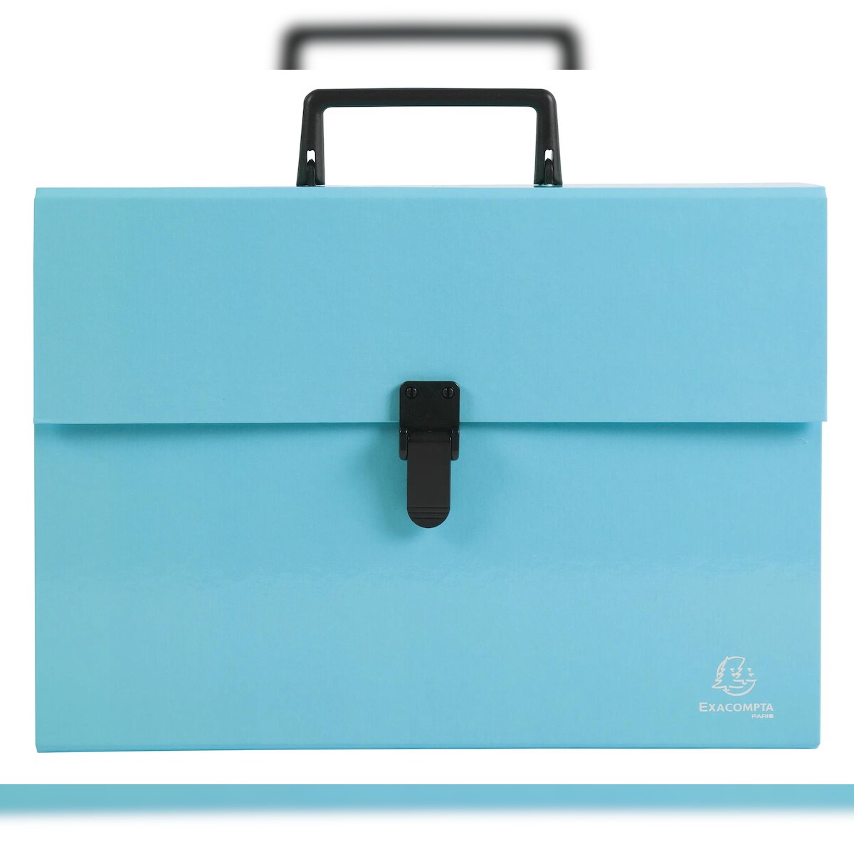 Exacompta 56762E 4x Fächermappe mit Griff, 18 Fächer, Aquarel - Pastellblau Image