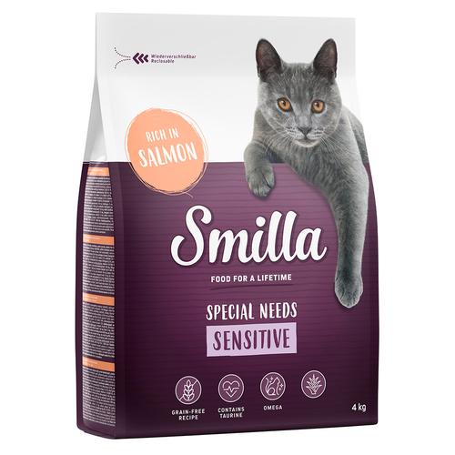 Smilla Adult Sensitive Getreidefrei Lachs – 2 x 4 kg