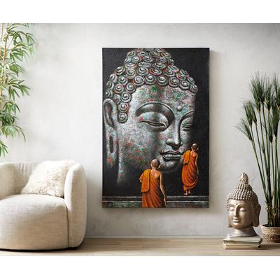 DELIFE Gemälde Maje 100x150 cm Mehrfarbig Acryl auf Leinwand, Dekoartikel Image