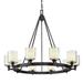 Troy Lighting Arcadia 39 Inch 10 Light Chandelier - F1710-TRN