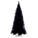 Vickerman 691359 - 4.5' x 25" Flocked Slim Black 400 Tips Christmas Tree (K221545)
