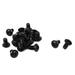 #6-32 x 1/4" UNC 10.9 Alloy Steel Hex Socket Button Head Screws 20 Pcs - Black