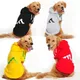 Sweats à capuche d'hiver chauds pour chiens sweat-shirt Smile veste pour chiens vêtements pour