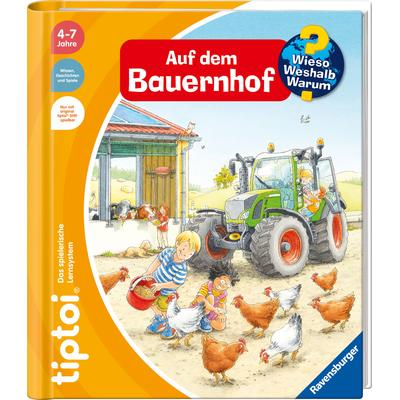 Buch RAVENSBURGER "tiptoi Wieso? Weshalb? Warum? Auf dem Bauernhof" Bücher bunt Made in Europe, FSC - schützt Wald weltweit