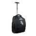 MOJO Black Chicago White Sox 19'' Personalized Premium Wheeled Backpack