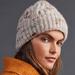 Anthropologie Accessories | New! Anthropologie-Marled Cable-Knit Beanie | Color: Gold | Size: Os