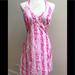 Lilly Pulitzer Dresses | Lilly Pulitzer Pink And White Halter Dress | Color: Pink/White | Size: 4