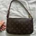 Louis Vuitton Bags | Authentic Louis Vuitton Pochette Accessories Hand Bag Monogram Leather | Color: Brown | Size: Os