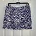 Lilly Pulitzer Skirts | Lilly Pulitzer Faux Wrap Skirt Euc Blue & White Size 6 | Color: Blue/White | Size: 6