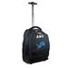 MOJO Black Detroit Lions 19'' Personalized Premium Wheeled Backpack