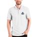 Men's Antigua White/Silver Delaware Fightin' Blue Hens Esteem Polo