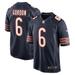 Men's Nike Kyler Gordon Navy Chicago Bears Game Player Jersey