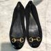 Gucci Shoes | Gucci Horsebit Carlie Black Suede Flats, Size 7 | Color: Black | Size: 7