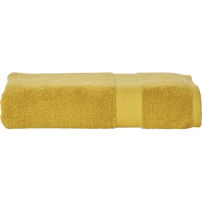 Badetuch DONE. "Deluxe", gold (goldfarben), B:70cm L:140cm, Zwirnfrottee, Obermaterial: 100% Baumwolle, Handtücher (Packung), 1-tlg., Uni Farben, Hotelqualität aus hochwertigem Zwirnfrottier Image