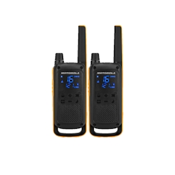 Motorola Talkabout T82 Extreme Twin Pack Funksprechgerät 16 Kanäle Schwarz, Orange Image