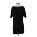 Cupcakes & Cashmere Casual Dress - Shift: Black Solid Dresses - Women's Size X-Small