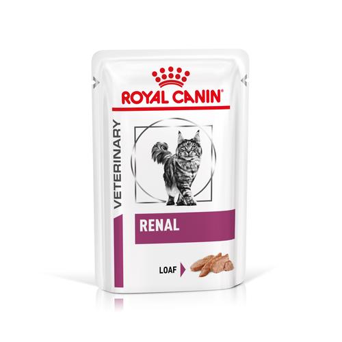 Royal Canin Veterinary Feline Renal Mousse – 48 x 85 g
