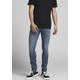 Slim-fit-Jeans JACK & JONES "TIM ORIGINAL" Gr. 29, Länge 34, blau (blue, denim) Herren Jeans Slim Fit