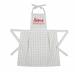 Mistletoe and Co. Mistletoe & Co. Grey Plaid Home Apron Cotton in Gray | 34 H x 28 W in | Wayfair 02AAT36C