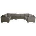 Brown Sectional - Vanguard Furniture Michael Weiss 4-Piece Abingdon Sectional Polyester/Cotton/Other Performance Fabrics | Wayfair