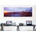 Ebern Designs Panorama Baltimore Maryland USA by Panoramic Images - Photograph Print on Canvas in Black/Blue/Indigo | 48 W in | Wayfair