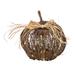 Transpac Natural Fiber 10 in. Multicolored Harvest Light Up Pumpkin Decor