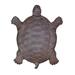 Turtle Outdoor Garden Stepping Stone - 12.25" - Brown