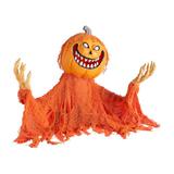 The Holiday Aisle® Animated Pumpkin Man Lighted Display Polyester in Orange | 36 H x 47 W x 36 D in | Wayfair 8CDF30B11946471A98F8E7504B0BD831