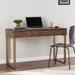 Shades of Brown and Gold Reclaimed Wooden Desk